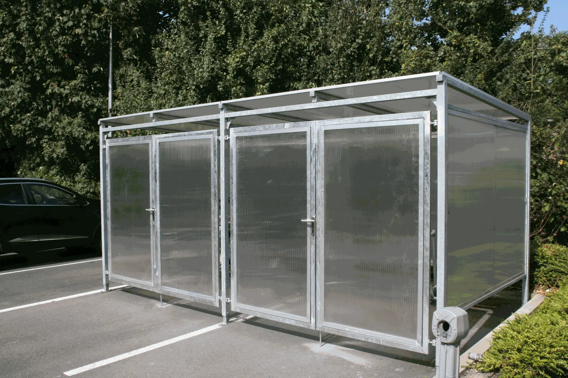 opslagoverkappping op parking